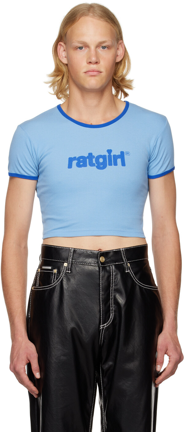 

Синяя футболка Ratgirl Stray Rats
