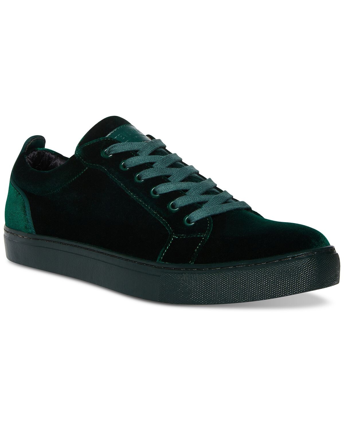 

Мужские низкие кроссовки yazi velvet Steve Madden, изумрудный