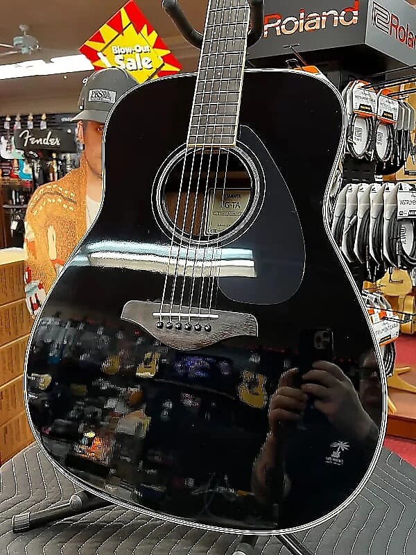 

Yamaha FG-TA TransAcoustic Dreadnought — черный FG-TA TransAcoustic Dreadnought - Black