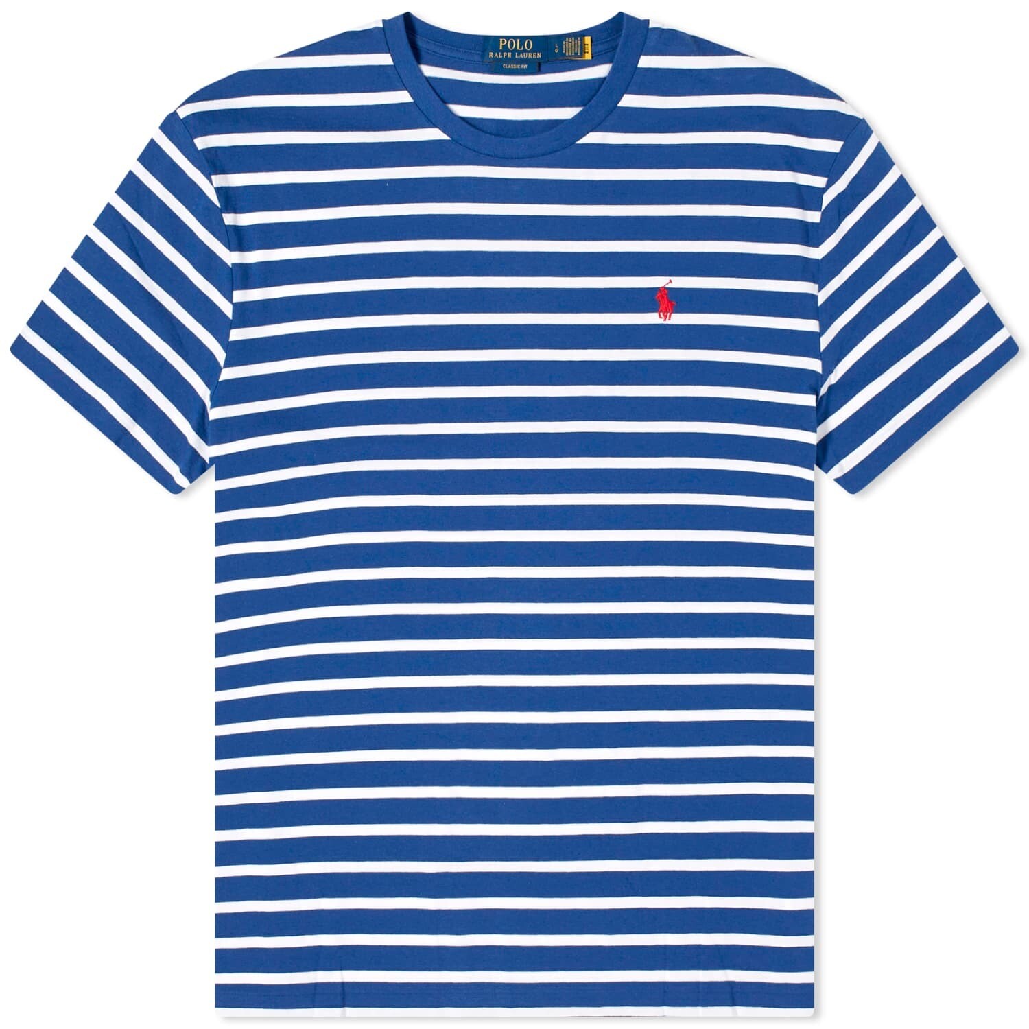 

Футболка Polo Ralph Lauren Stripe, синий/белый