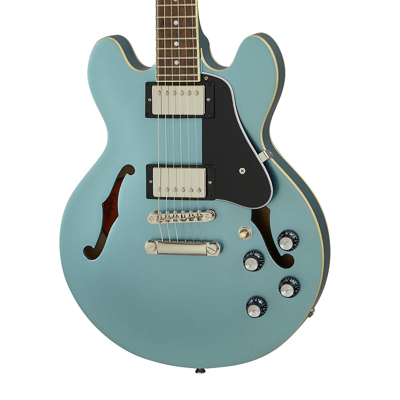 Полуакустическая электрогитара Epiphone ES-339, Pelham Blue Inspired by Gibson ES-339 полуакустическая гитара epiphone es339 pelham blue iges339 penh1