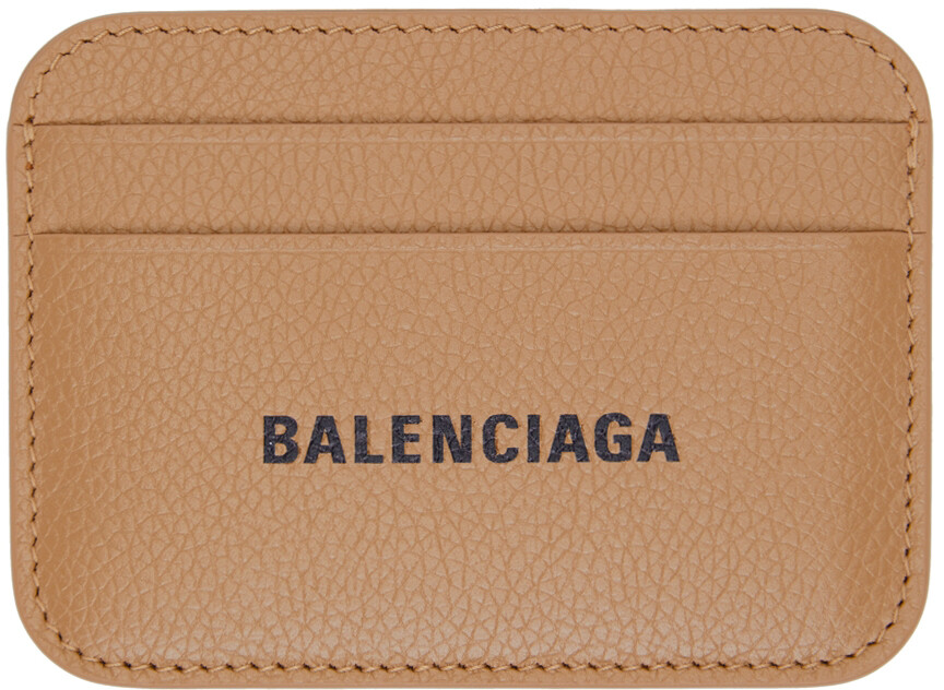 

Бежевая визитница Balenciaga