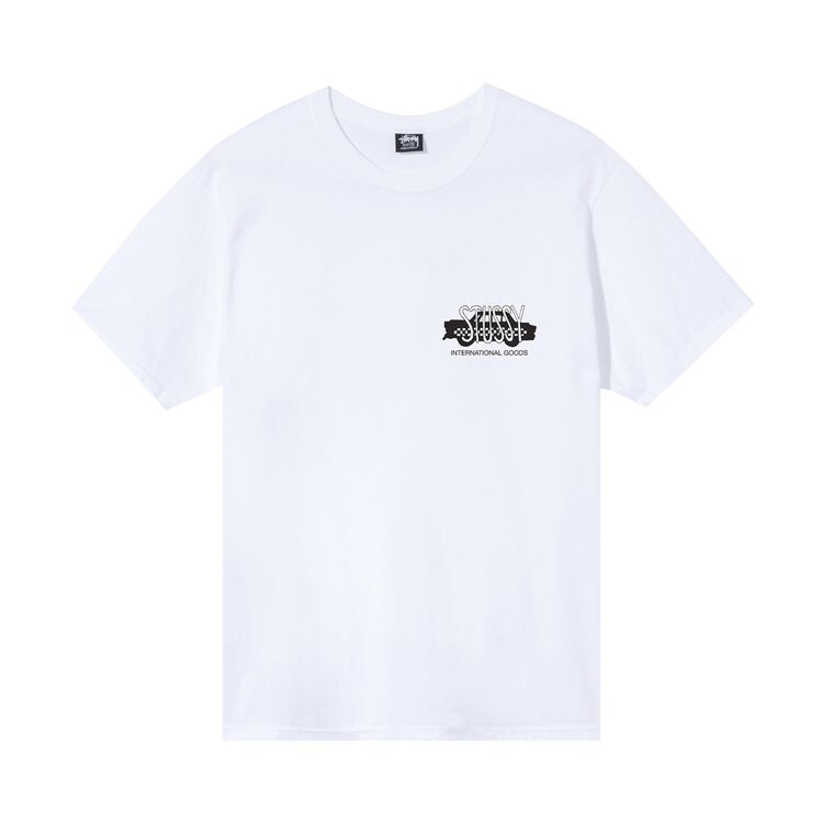 

Футболка Stussy Taxi Cab Tee 'White', белый