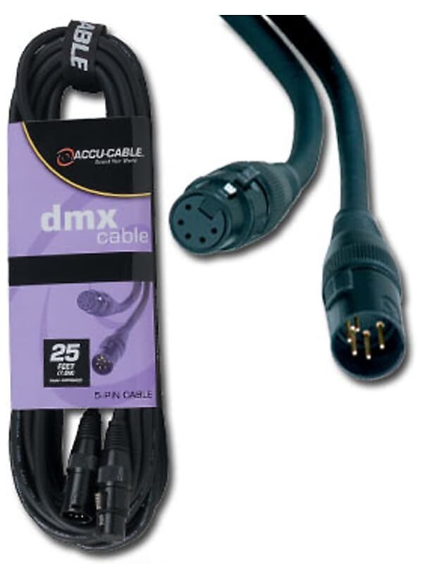 

American DJ AC5PDMX5 5-контактный DMX-кабель, 5 футов
