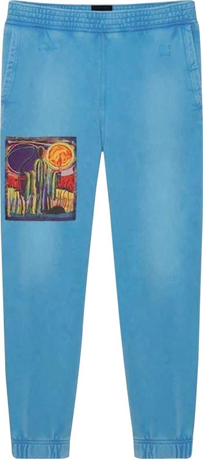 

Брюки Givenchy Slim Fit Jogging Pants With Patch 'Medium Blue', синий