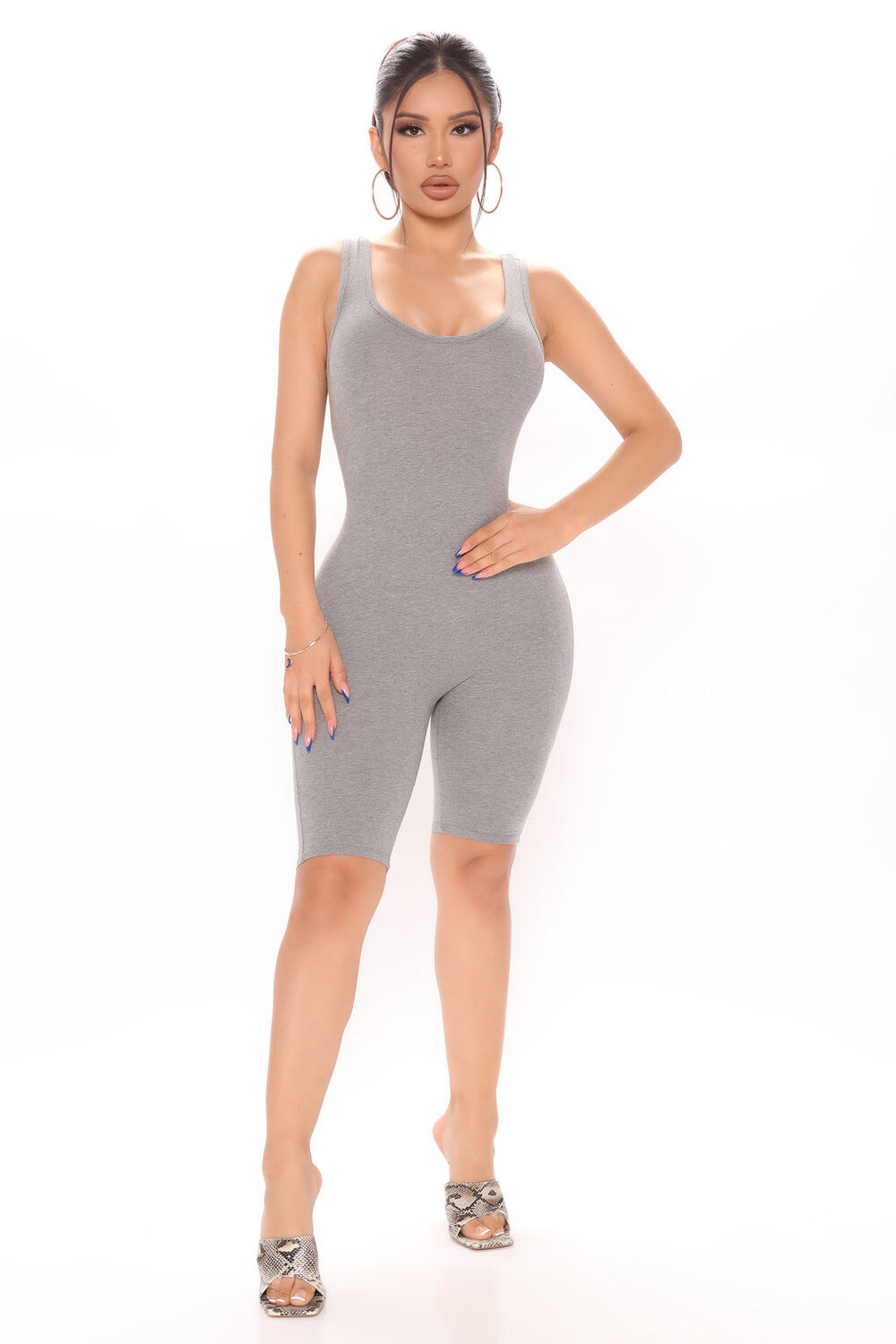 

Комбинезон Fashion Nova RP73861, серый