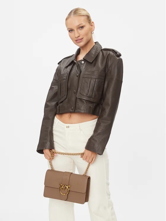 

Сумка CLASSIC LOVE BAG ONE SIMPLY Pinko, бежевый