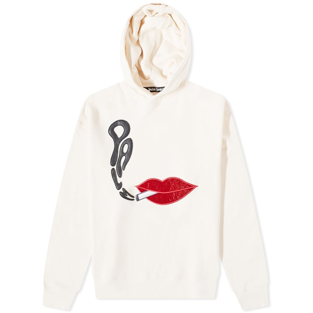 

Толстовка Palm Angels Red Lips Popover Hoody, Белый