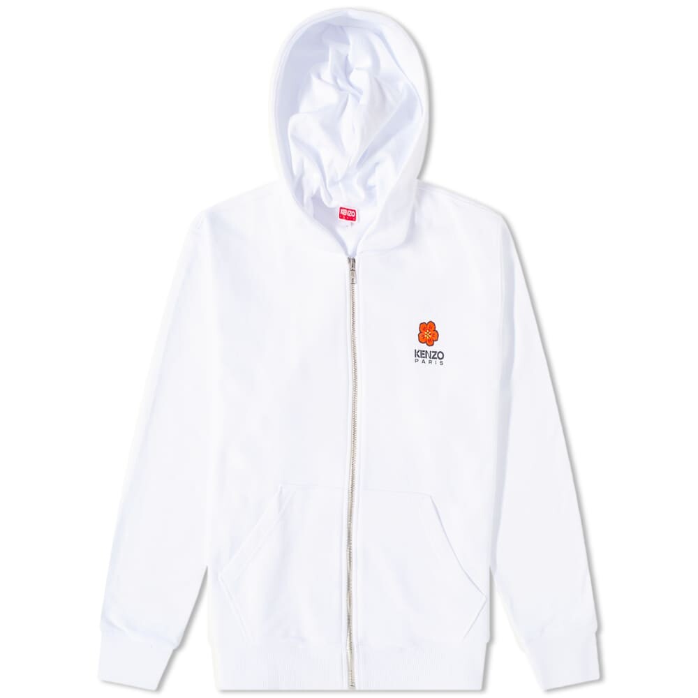 

Толстовка Kenzo PARIS Boke Flower Crest Fz Popover Hoody, Белый