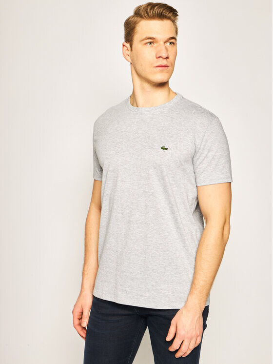 

Футболка стандартного кроя Lacoste, серый