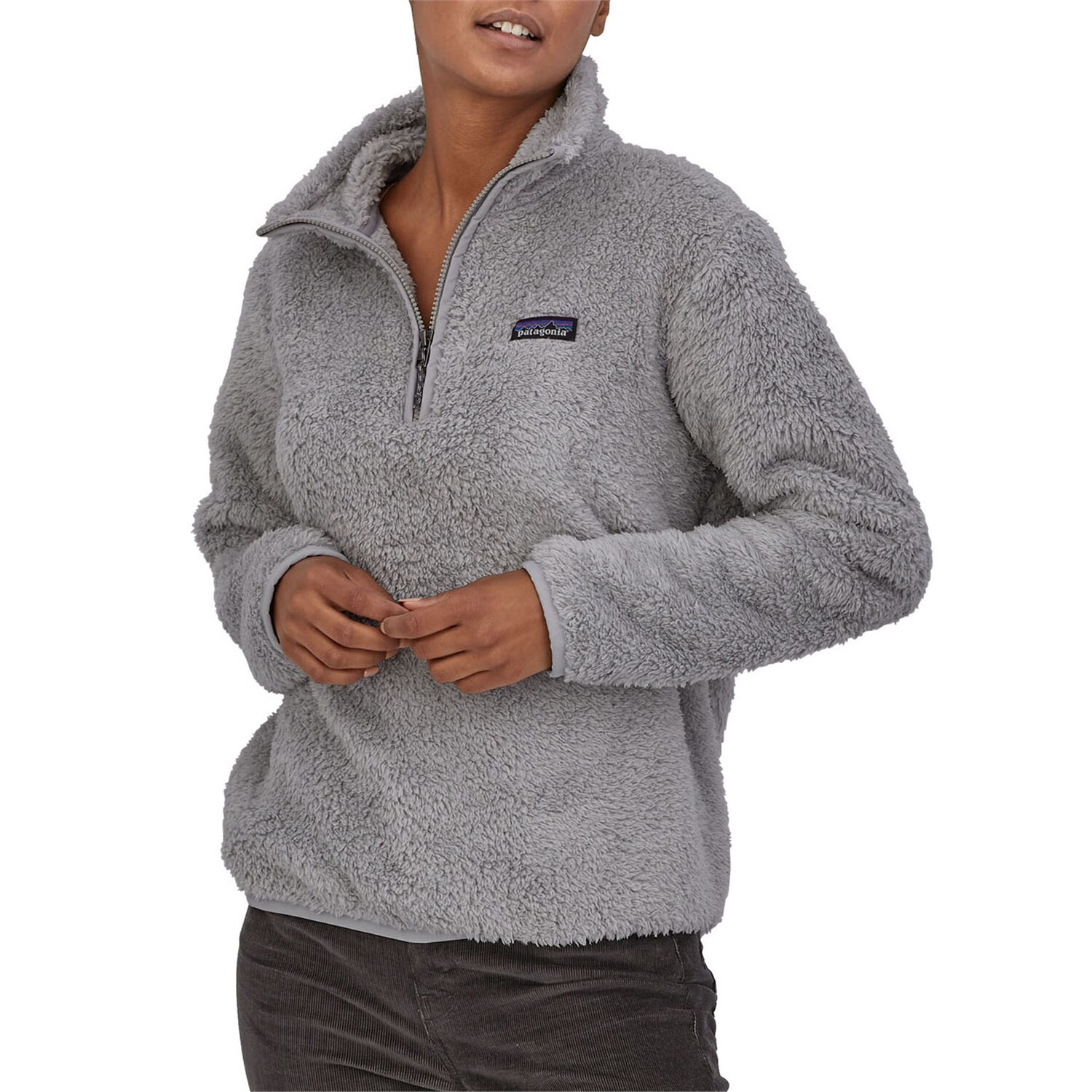 

Patagonia Los Gatos Флисовый свитер с молнией 1/4 - женские, серый