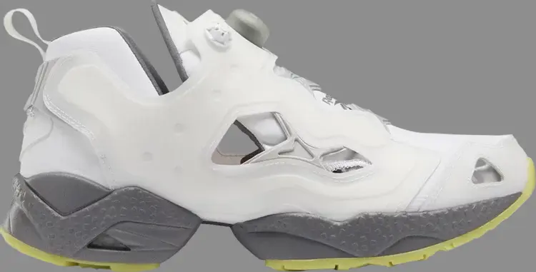 

Кроссовки instapump fury 95 'white pure grey' Reebok, белый