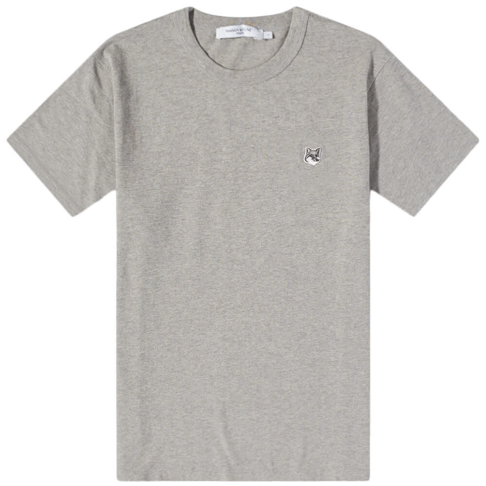 

Футболка Maison Kitsuné Grey Fox Head Patch Classic Tee