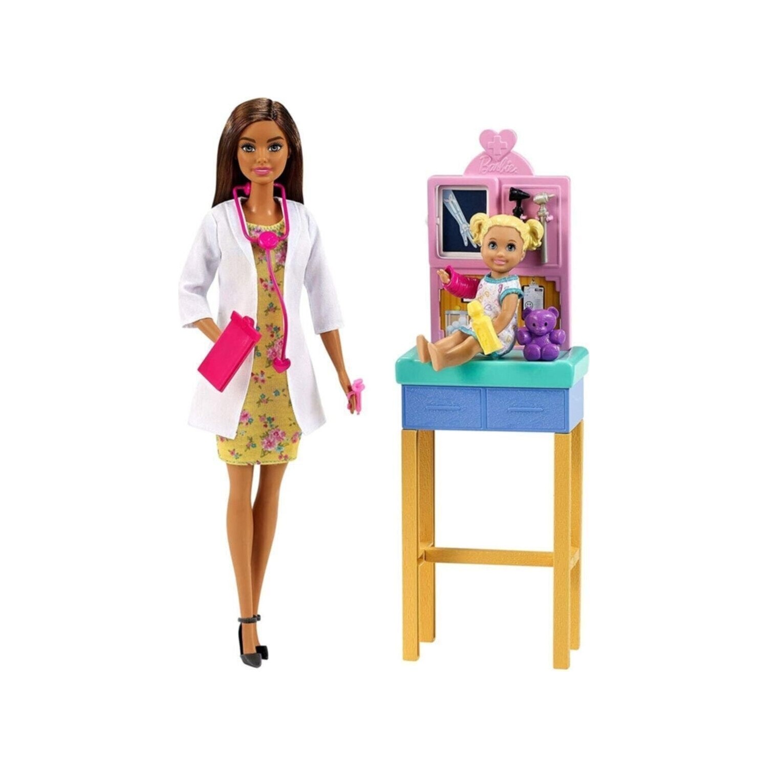 Игровой набор Barbie педиатр цена и фото