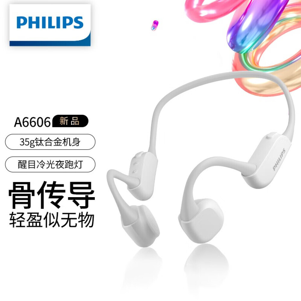 

Беспроводные наушники PHILIPS TAA6606 с шумоподавлением, белый