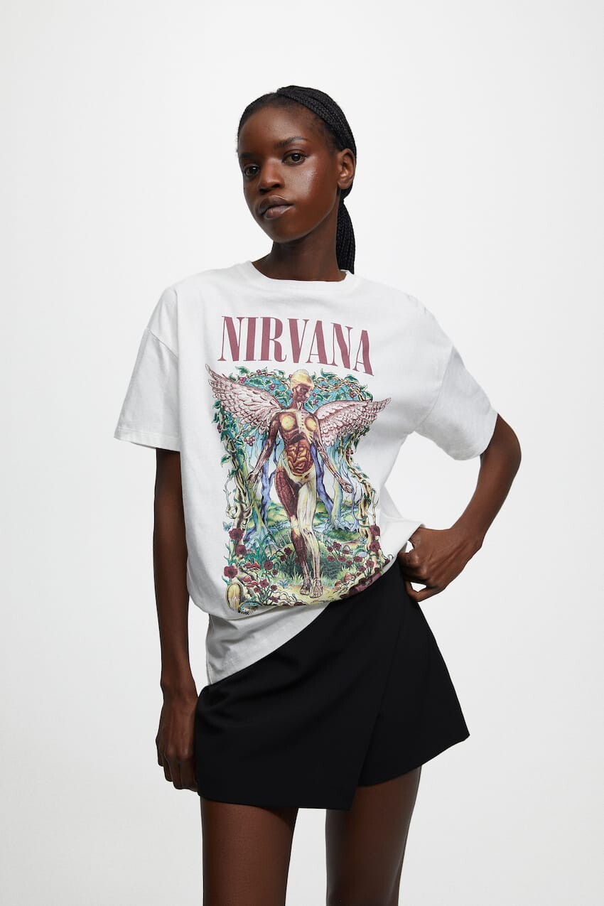 

Базовая юбка Pull&Bear, черный