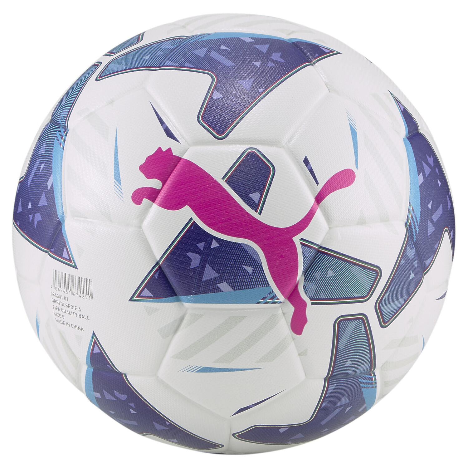

PUMA Orbita Serie A (Реплика FIFA) Футбол PUMA, белый/синий/розовый