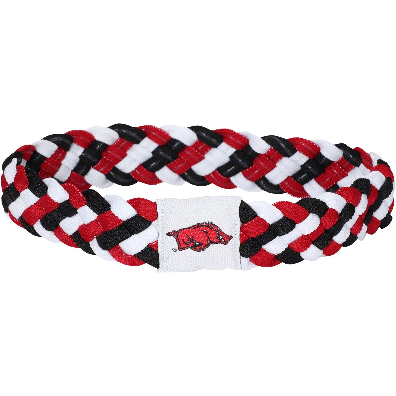 

Женская плетеная повязка на голову Little Earth Arkansas Razorbacks с шестью косами