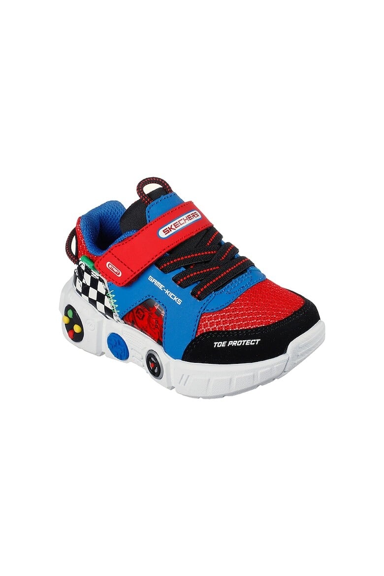 

Кроссовки на липучке Lil Gametronix Skechers, красный