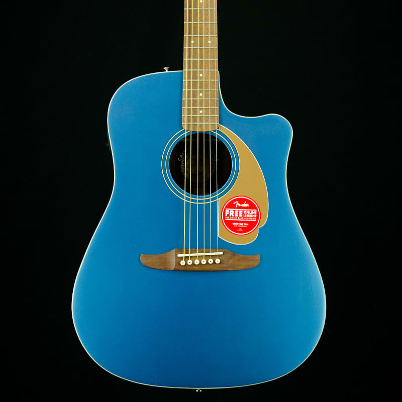 

Акустическая гитара Fender Redondo Player Acoustic Guitar, Pickup, Belmont Blue