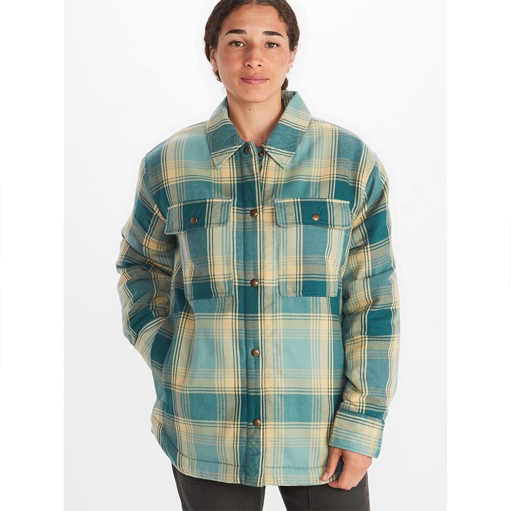

Рубашка Marmot Ridgefield Sherpa Lined Flannel, зеленый