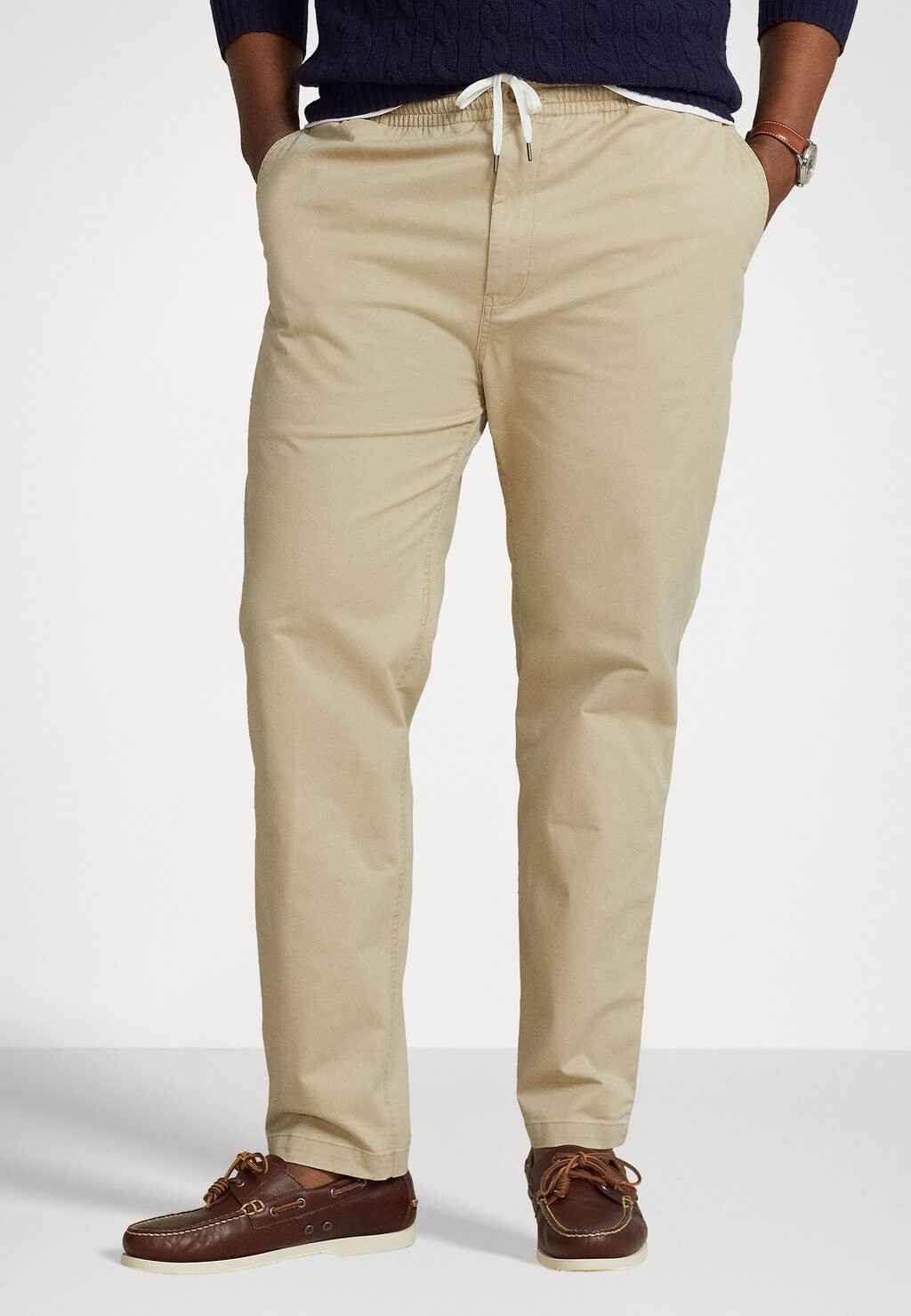 

Брюки FLAT PANT Polo Ralph Lauren Big & Tall, классический хаки