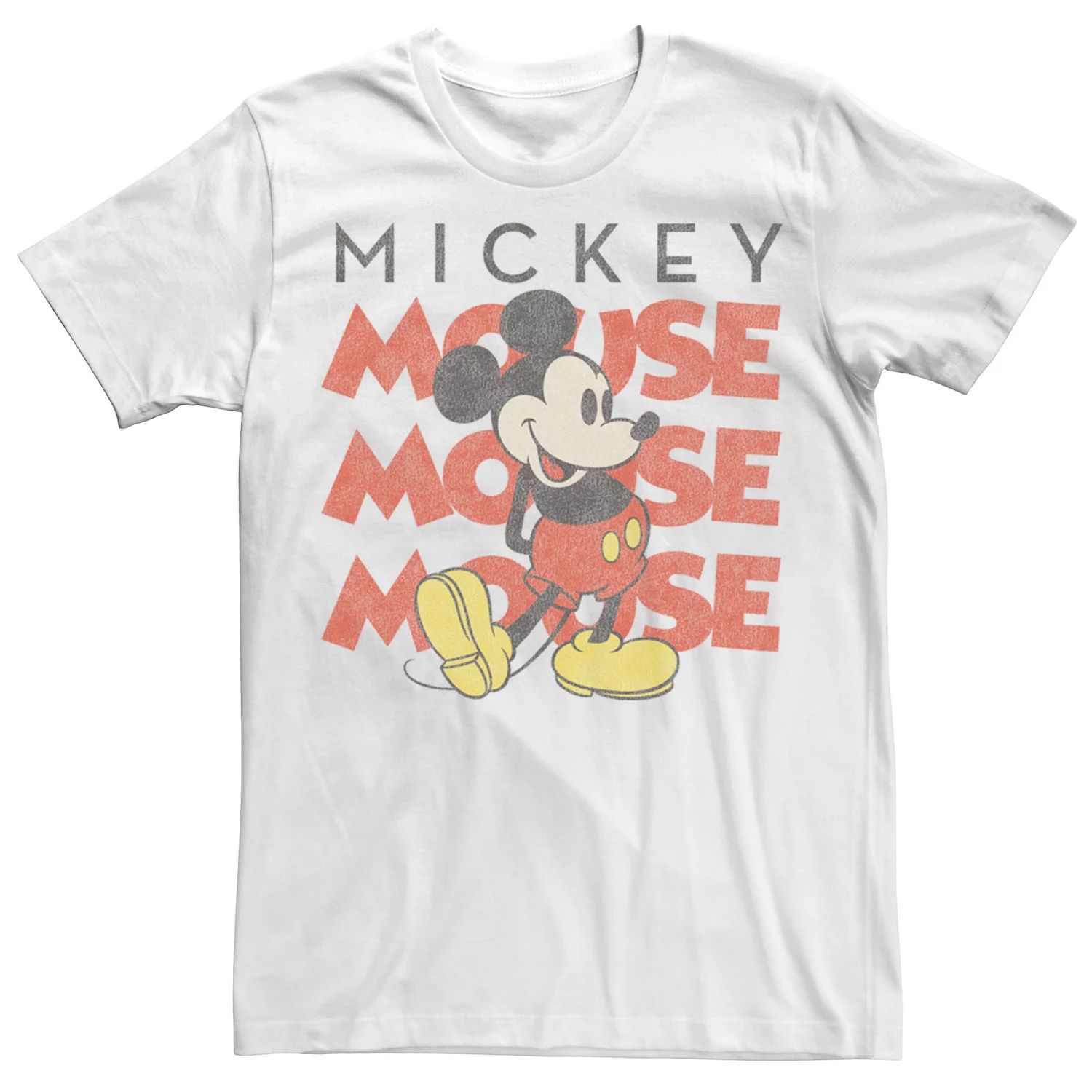 Мужская футболка Disney Mickey and Friends Mickey Mouse Mouse Licensed Character мужская футболка disney epic mickey and oswald со вставками licensed character