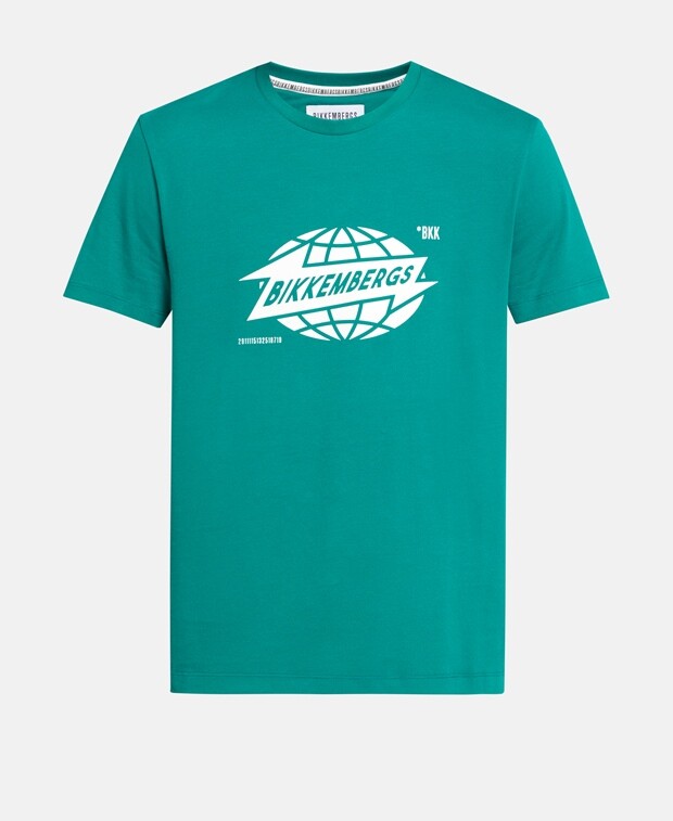 

Футболка Bikkembergs, зеленый