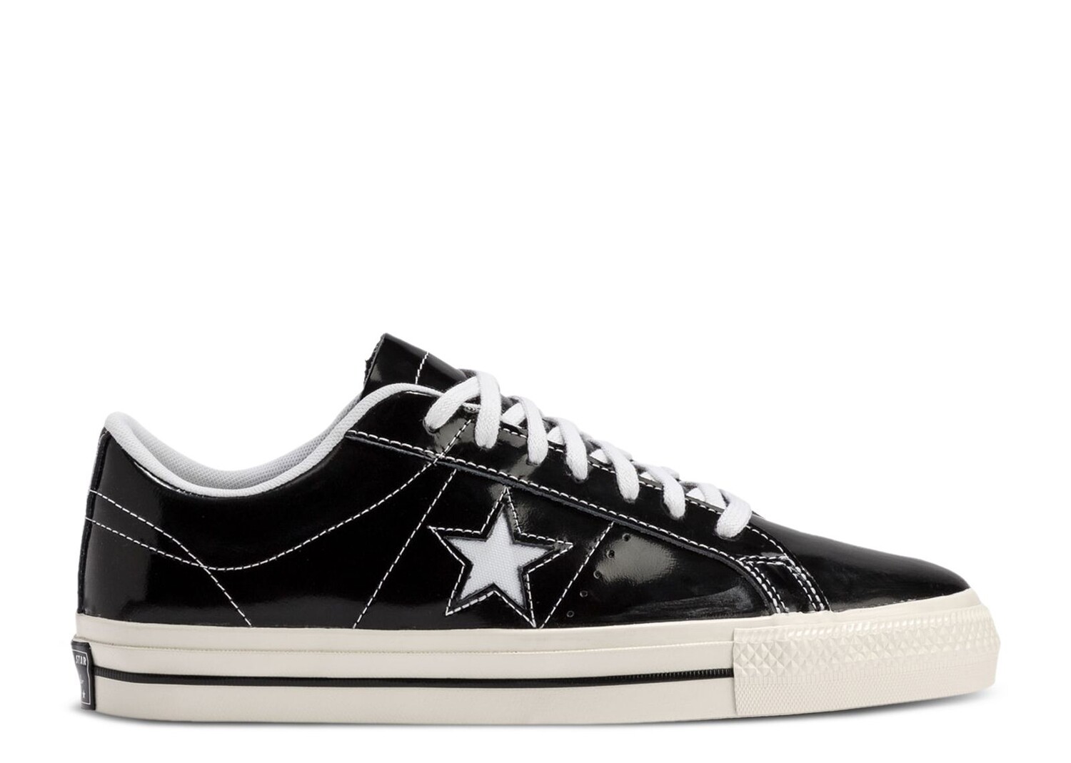

Кроссовки Converse One Star Low 'Black Patent', черный