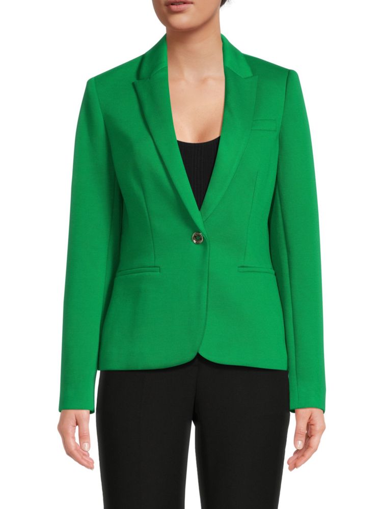 Однобортный однобортный пиджак Tommy Hilfiger, цвет Jolly Green
