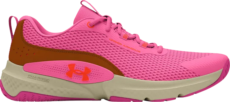 

Кроссовки Wmns Charged Dynamic Select 'Fluo Pink Copper Penny', розовый