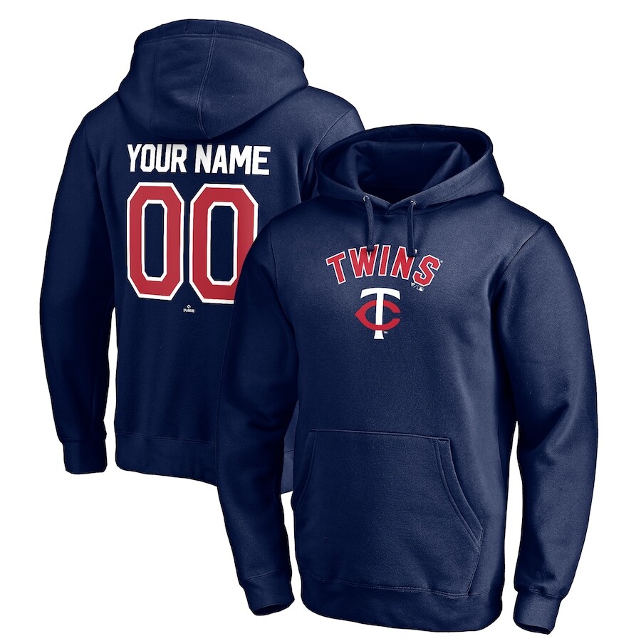 

Пуловер с капюшоном Fanatics Branded Minnesota Twins, нави