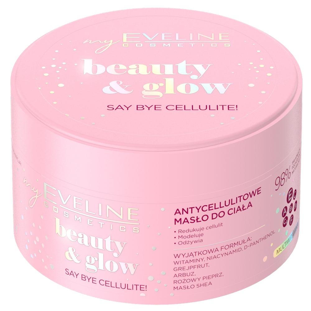 Eveline Cosmetics Масло для тела антицеллюлитное Beauty&Glow 200мл