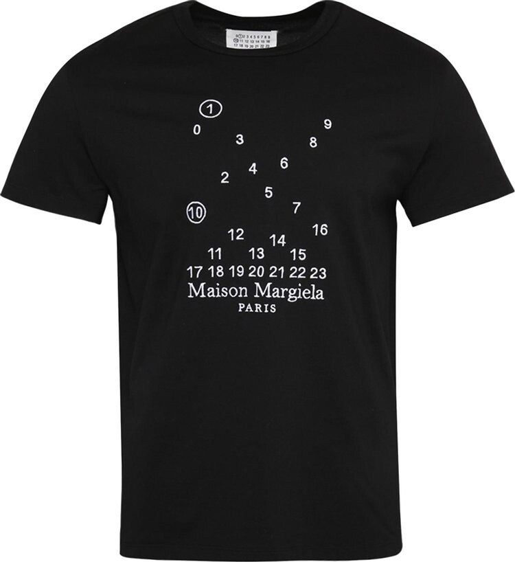 

Футболка Maison Margiela T-Shirt 'Black', черный