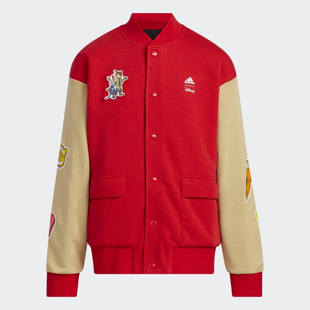 

Куртка Adidas Disney Animal City Reversible, красный/мультиколор