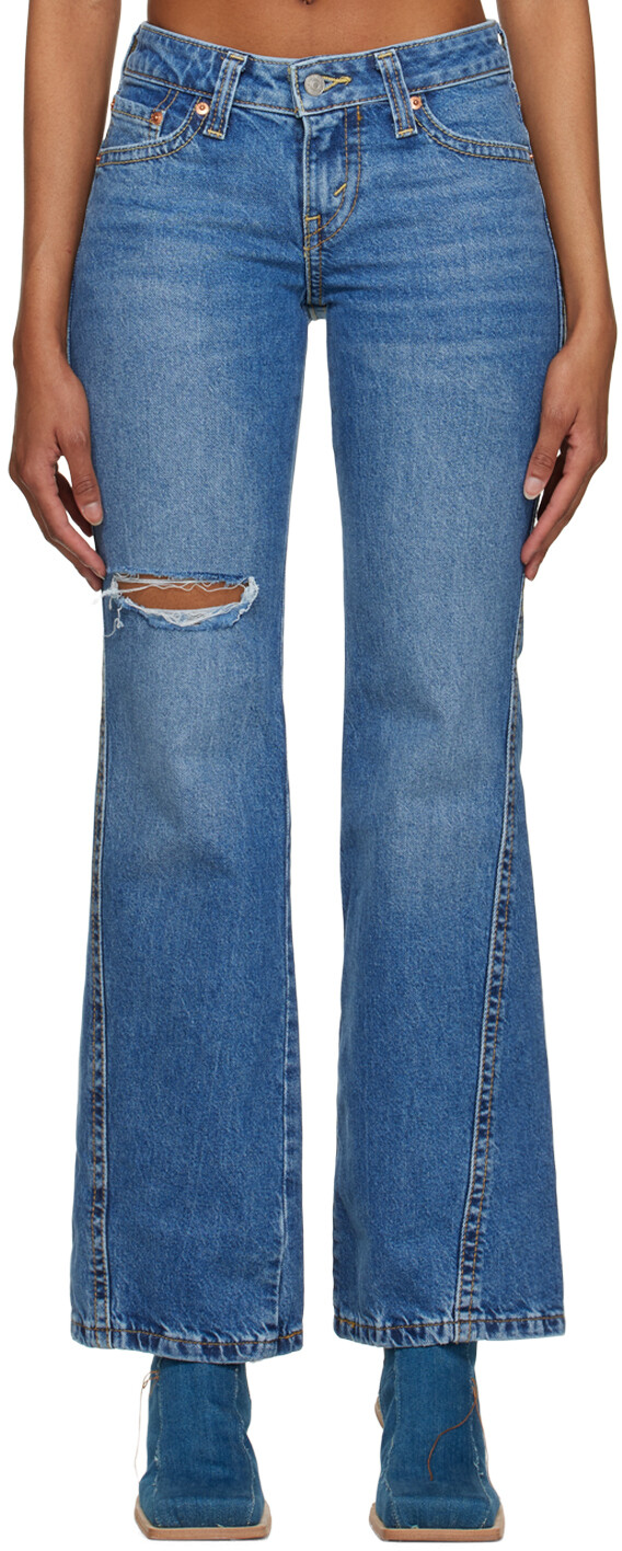 

Синие джинсы нулевых Levi's