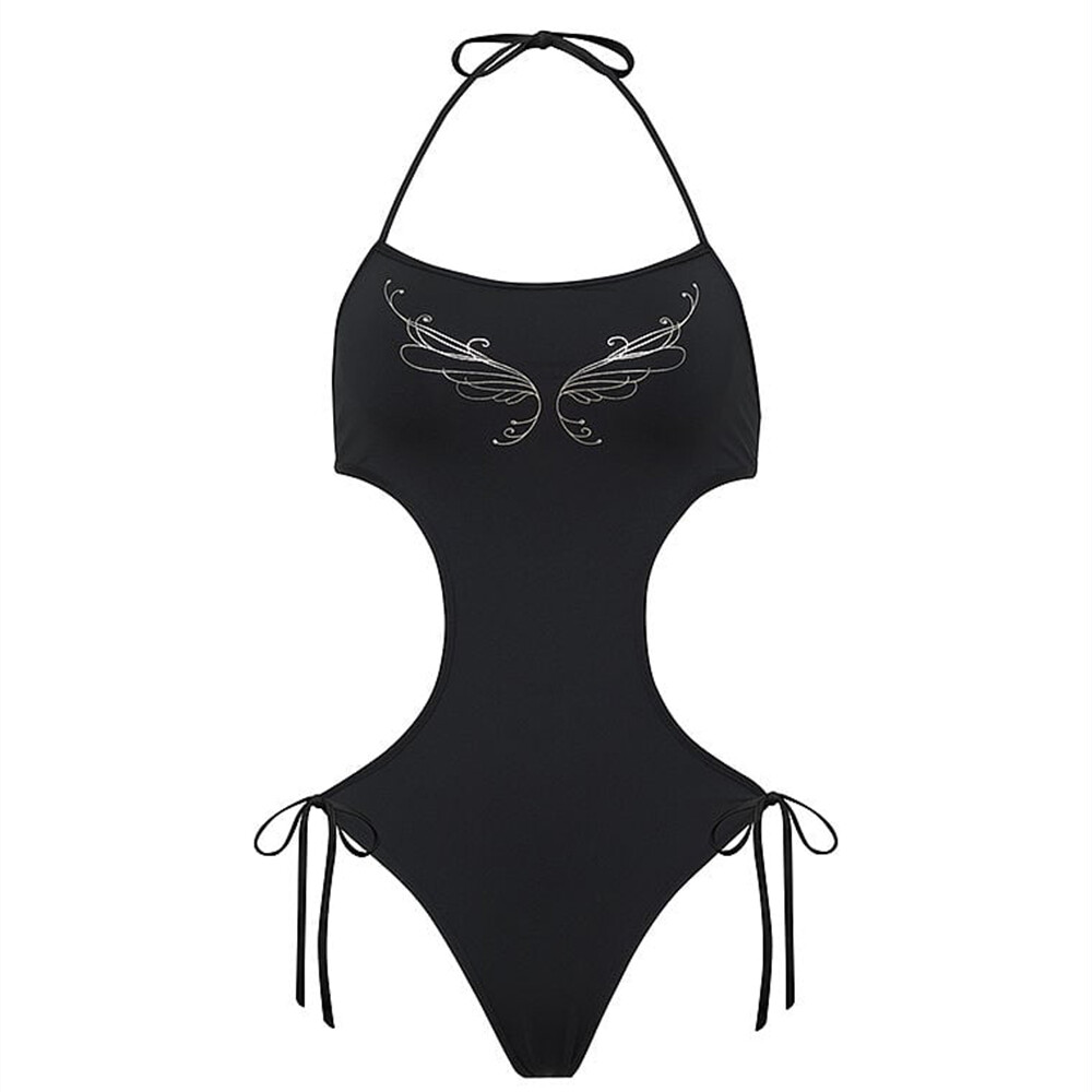 

Купальник Victoria's Secret Frankies Bikinis Amalia One-Piece, чёрный