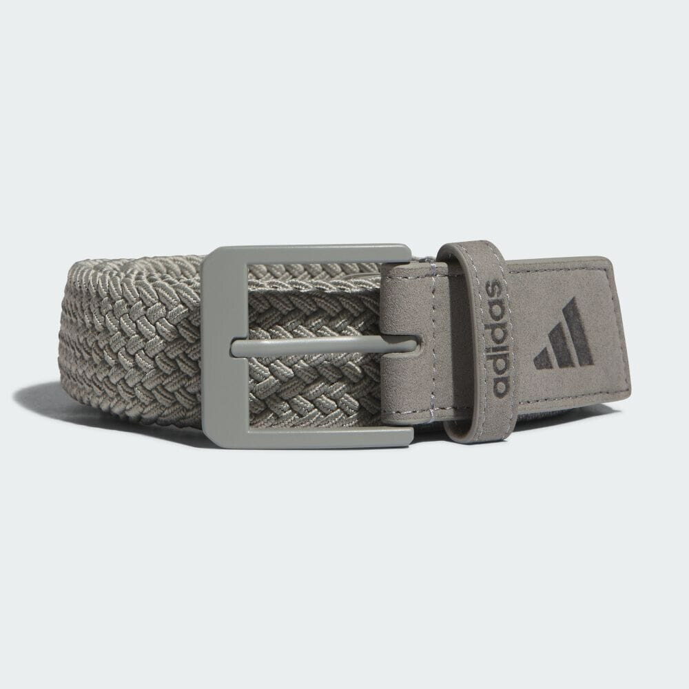 

Ремень Adidas Braided Stretch, серебряная галька