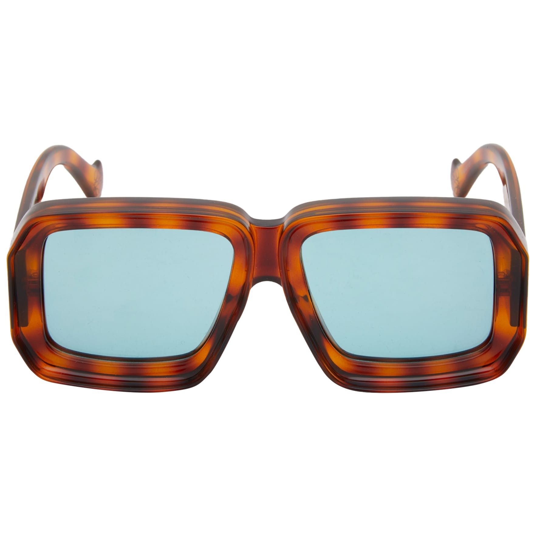 цена Солнцезащитные очки Loewe Eyewear Paula's Ibiza Dive Mask, коричневый