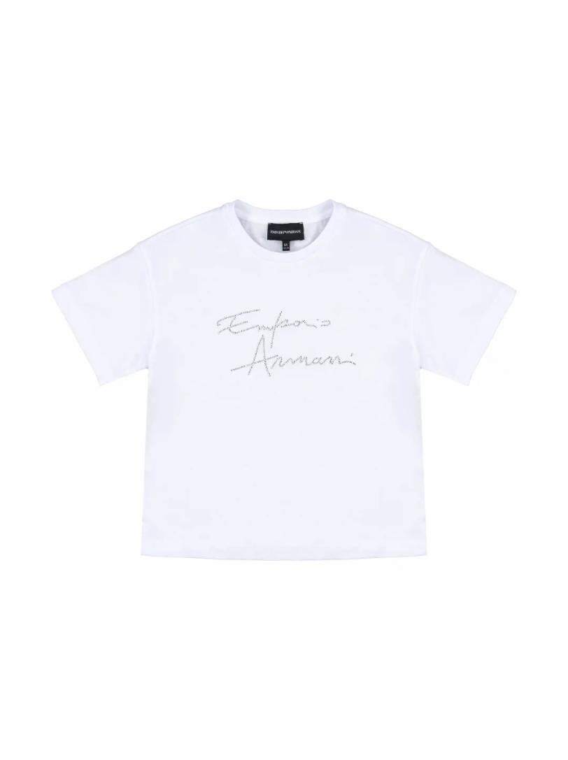 

Хлопковая футболка EMPORIO ARMANI