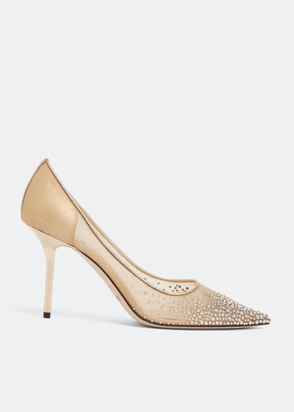 

Туфли JIMMY CHOO Love 85 pumps, золотой