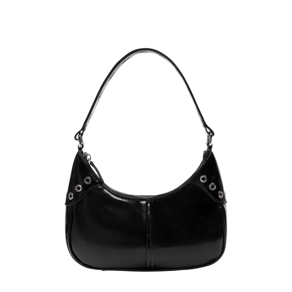 

Сумка Pull&Bear Shoulder With Details, черный