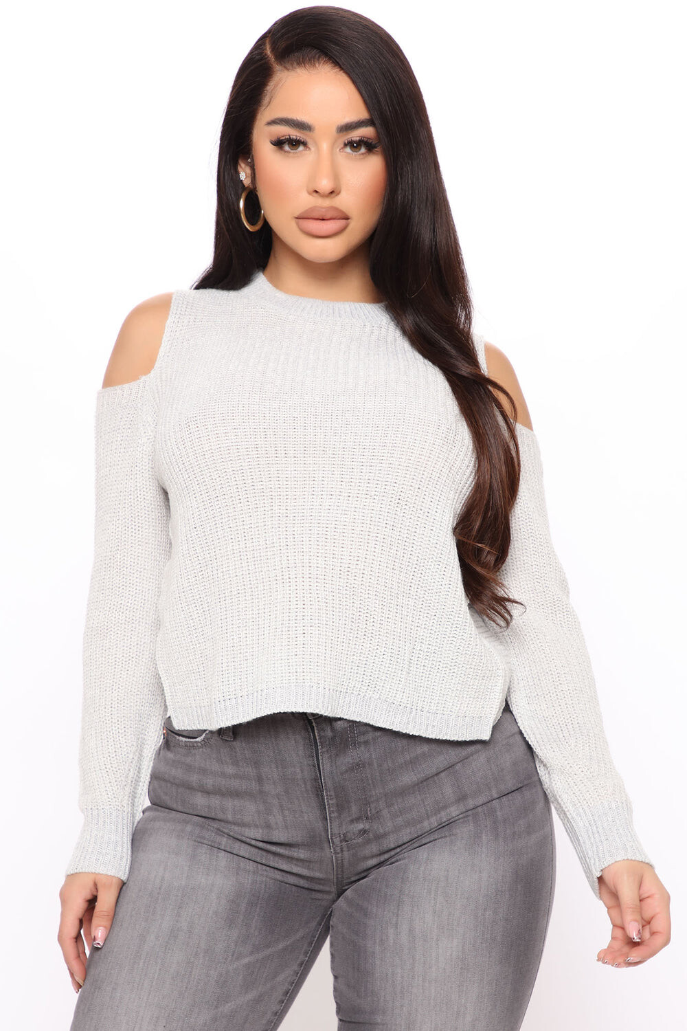 

Свитер Fashion Nova J4F0914S, серый
