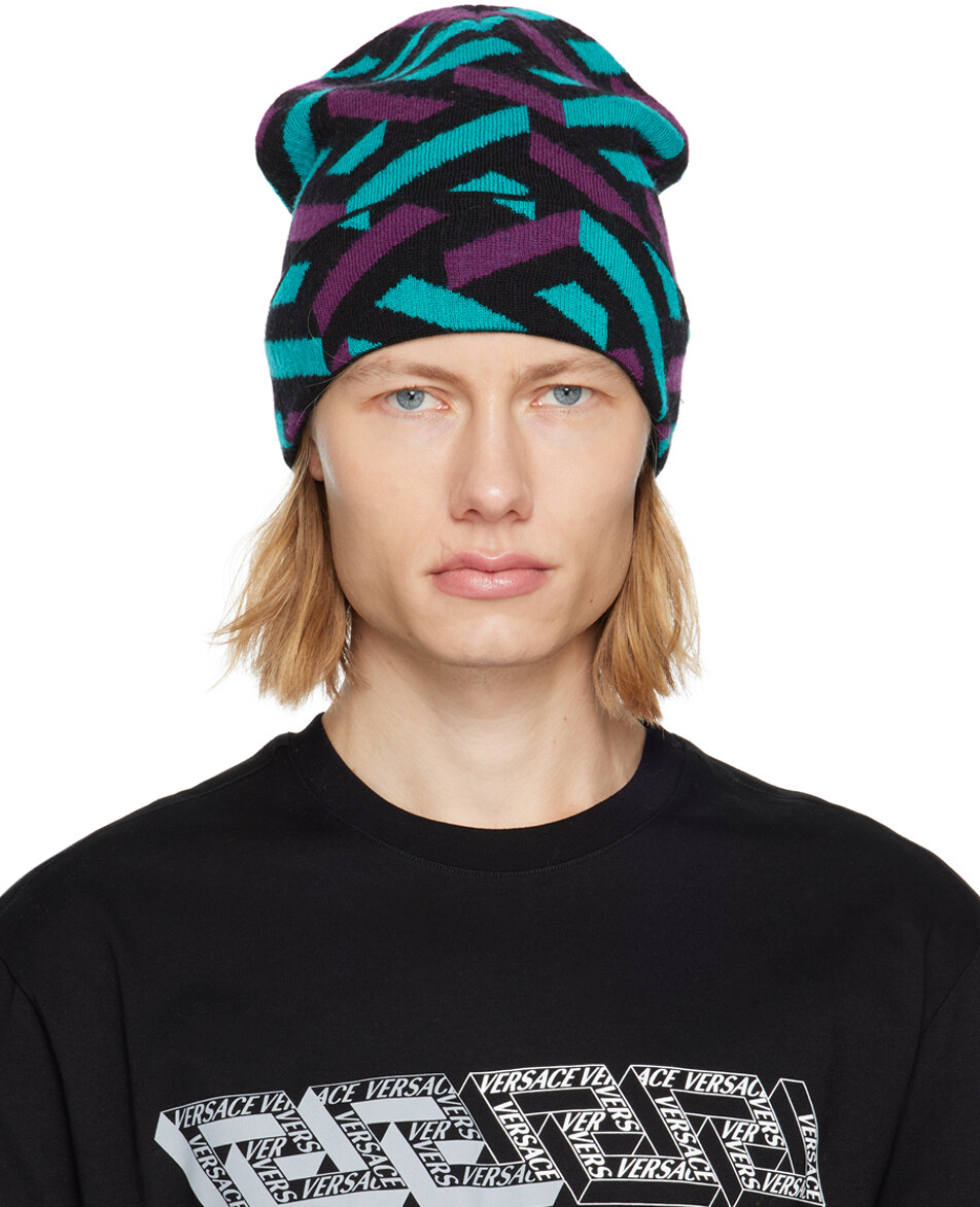 

Разноцветная шапка 'La Greca' Versace