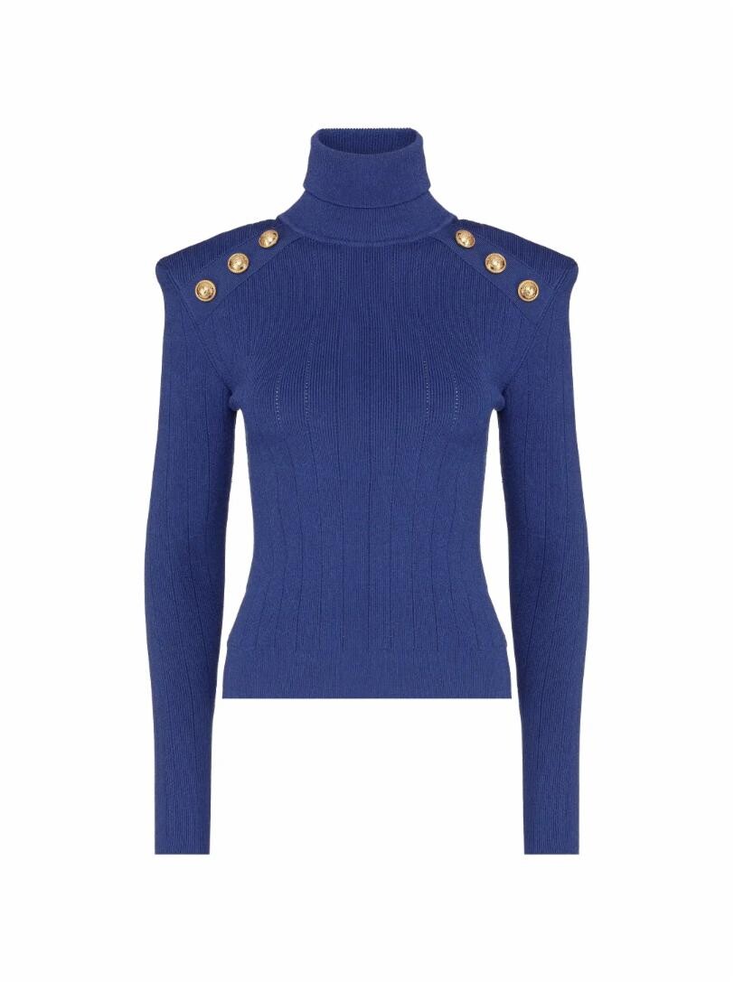 

Водолазка с заклепками Balmain