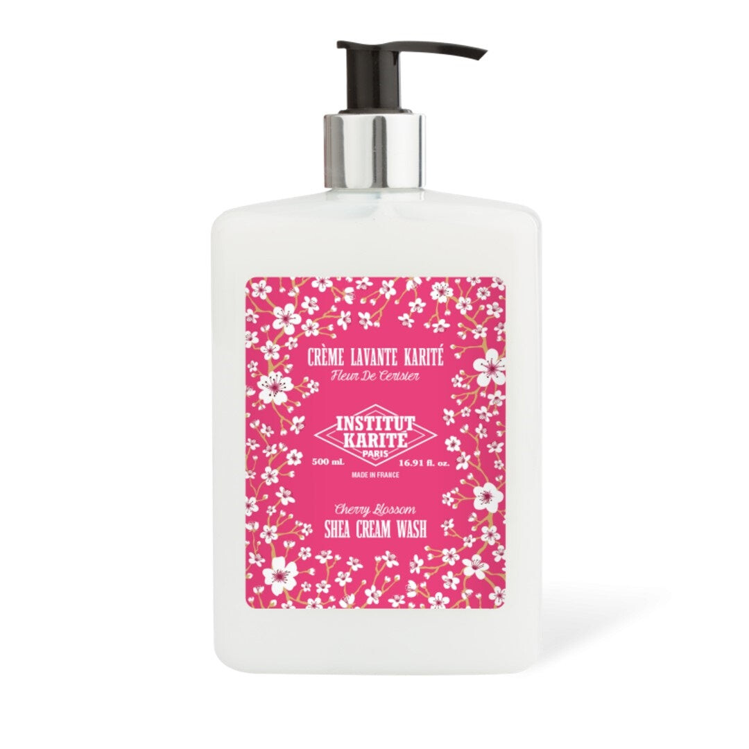 

Institut Karite Крем-молочко для душа Shea Cream Wash с маслом ши Cherry Blossom 500мл