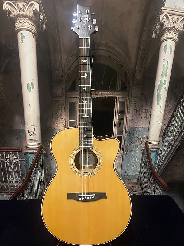 

PRS SE A40E Angelus с пикапом Fishman GT1 2018–2021 — Tobacco Sunburst SE A40E Angelus with Fishman GT1 Pickup