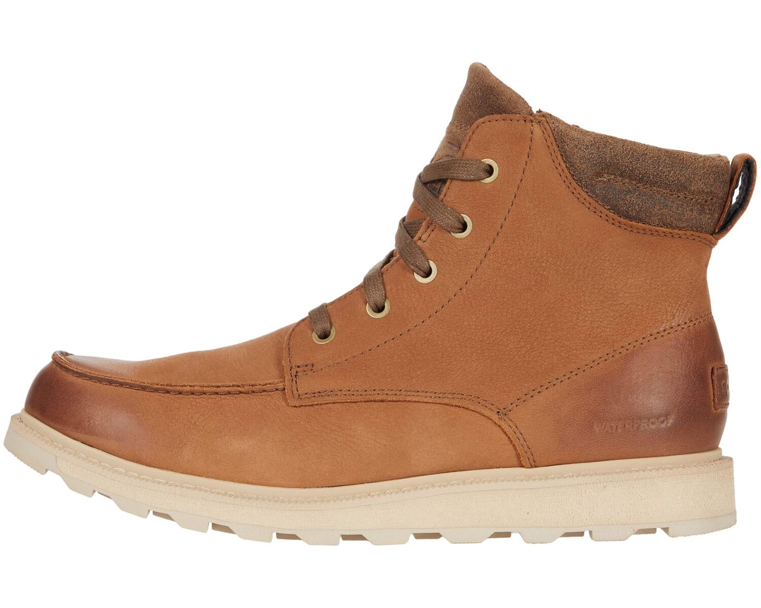 

Ботинки Madson II Moc Toe Waterproof SOREL, бархатный загар
