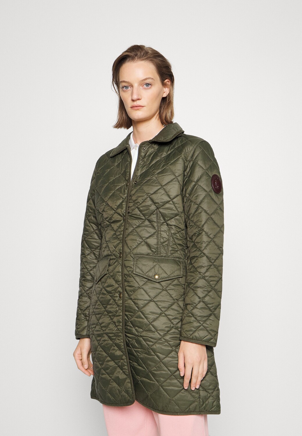 

Пальто Polo Ralph Lauren, оливковый