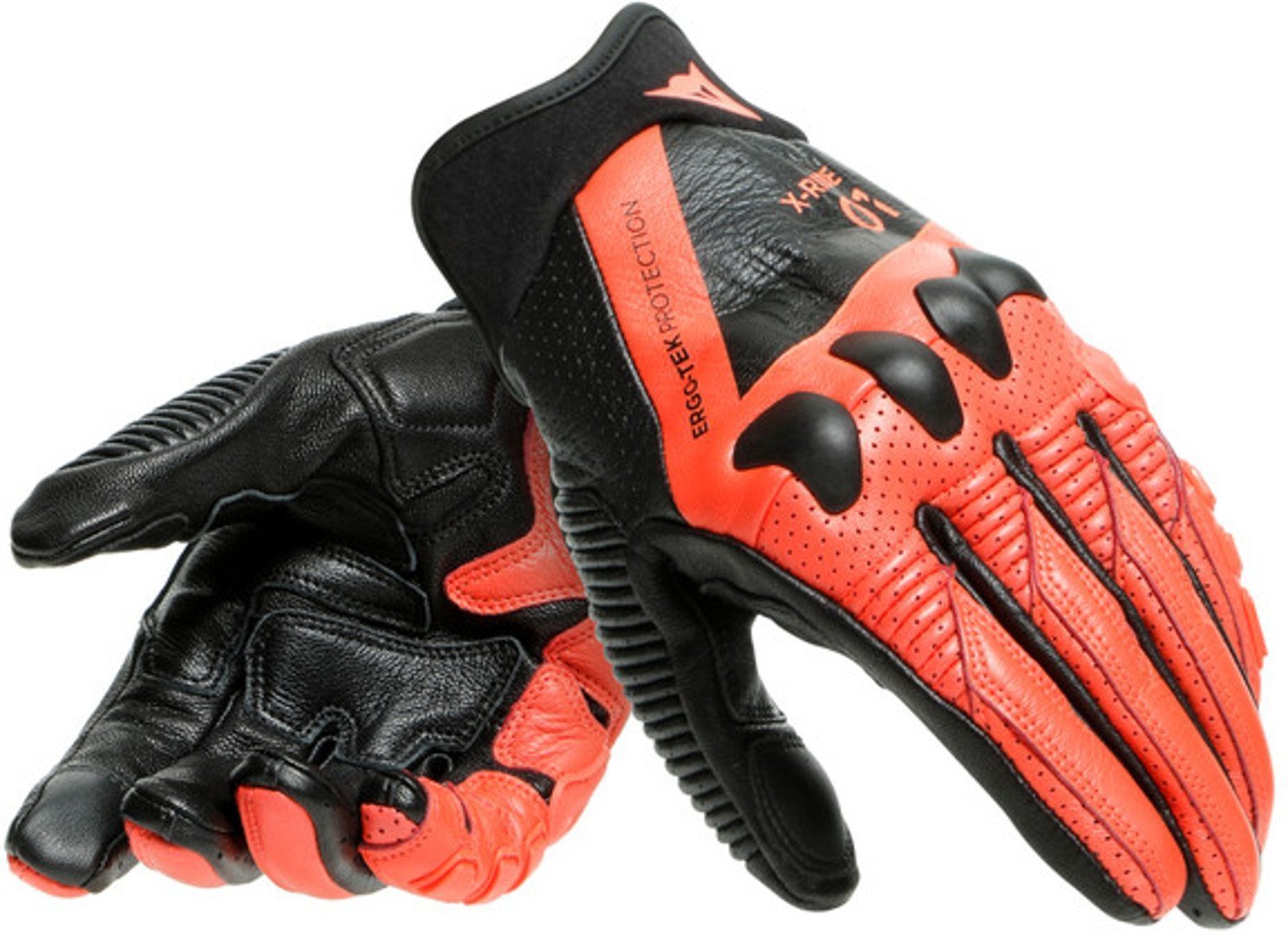Перчатки Dainese X-Ride мотоциклетные, черный/красный